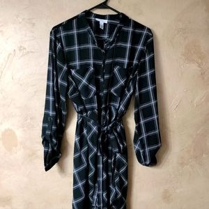 Maternity Belted Shirt XXL